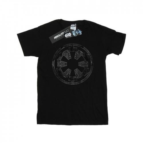 Star Wars Girls Rogue One Galactic Empire Plans Cotton T-Shirt