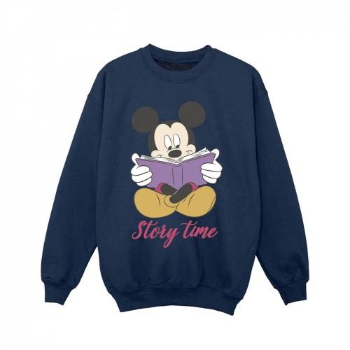 Disney Girls Mickey Mouse Story Time Sweatshirt