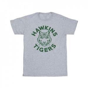 Pertemba FR - Apparel Netflix Girls Stranger Things Hawkins Tigers Cotton T-Shirt