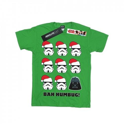 Star Wars Girls Christmas Humbug Cotton T-Shirt