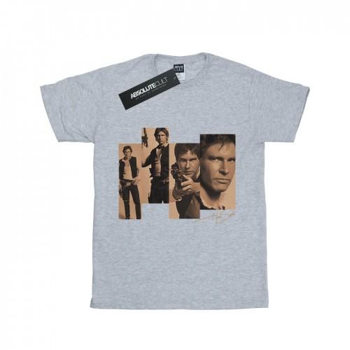 Star Wars Girls Han Solo Photoshoot Cotton T-Shirt