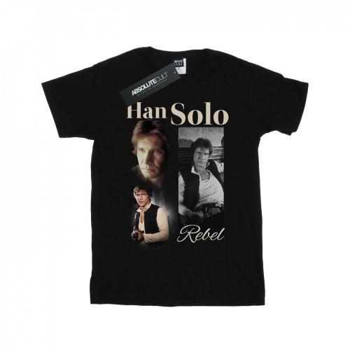 Star Wars Girls Han Solo 90s Style Cotton T-Shirt