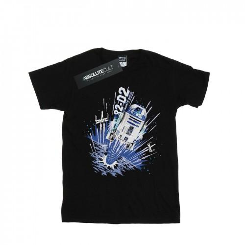 Star Wars Girls R2-D2 Blast Off Cotton T-Shirt