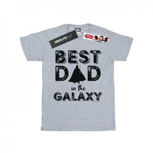 Star Wars Girls Best Dad In The Galaxy Cotton T-Shirt