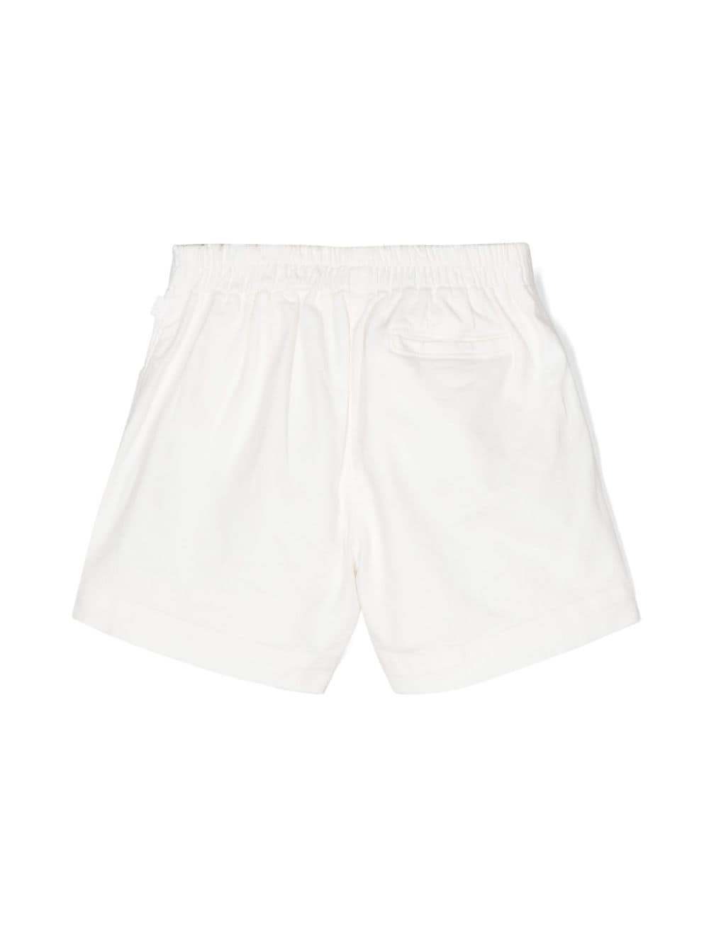 Il Gufo Bermuda shorts van katoenblend - Wit