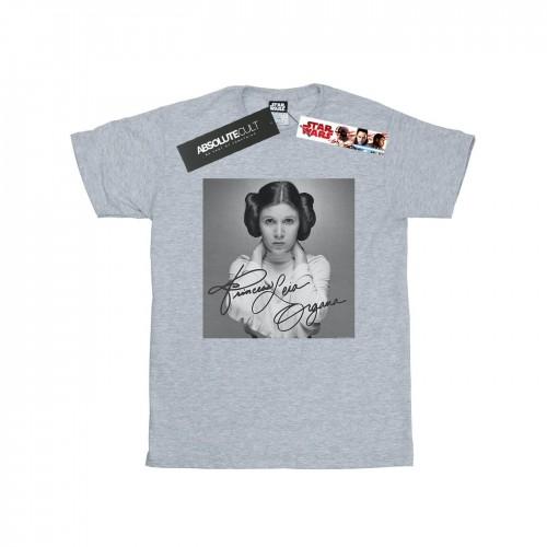 Star Wars Girls Princess Leia Organa Cotton T-Shirt