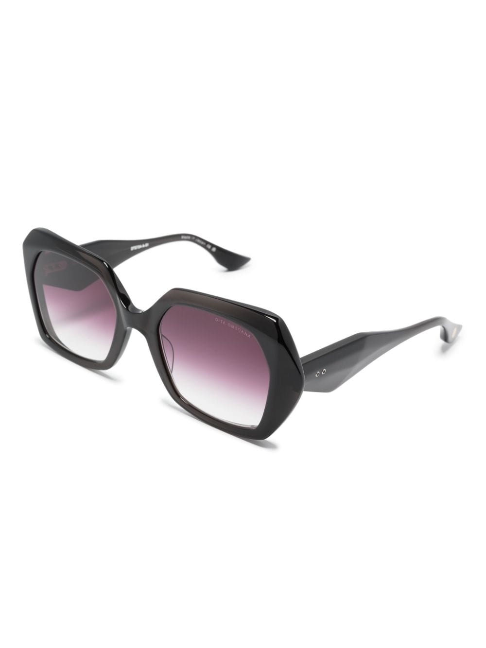 Dita Eyewear Omsoana oversize-frame sunglasses - Zwart
