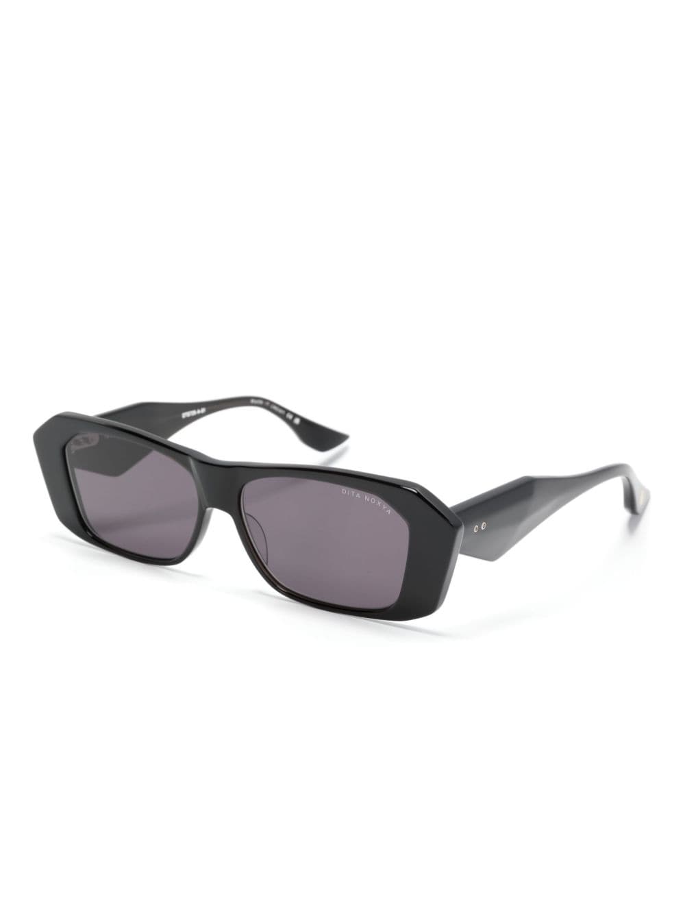 Dita Eyewear Noxya rectangle-frame sunglasses - Zwart