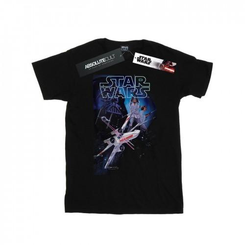 Star Wars Girls Flying Model Rocket Cotton T-Shirt