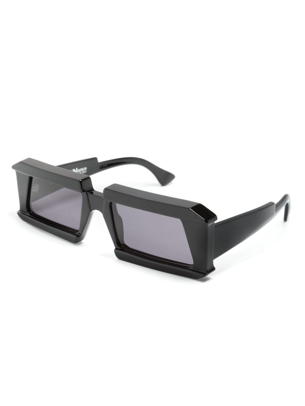 Kuboraum X20 geometric-frame sunglasses - Zwart