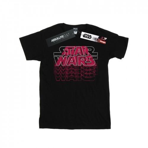 Star Wars Girls Blended Logos Cotton T-Shirt