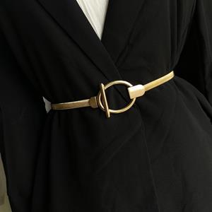 Hengchang Gold Chain Waist Strap Leaf Waist Band Fashion Elastic Waist Belt