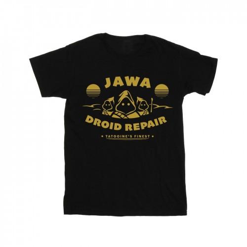 Star Wars Girls Jawa Droid Repair Cotton T-Shirt