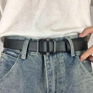 Chennian321 Casual Leather Belt Versatile Jeans Belt Women Man Student Waistband