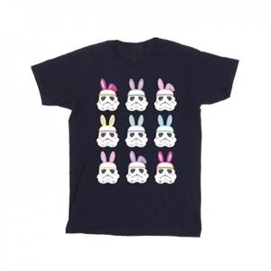 Star Wars Girls Stormtrooper Easter Bunnies Cotton T-Shirt