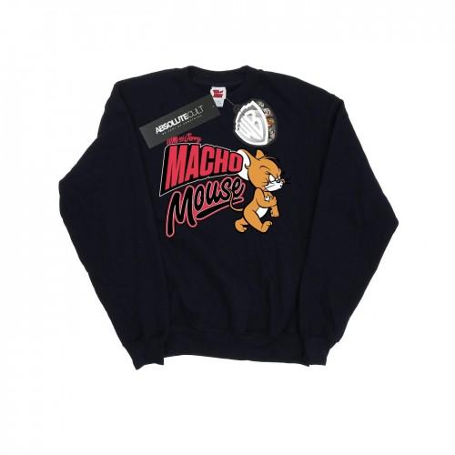 Tom And Jerry Girls Macho Mouse Sweatshirt
