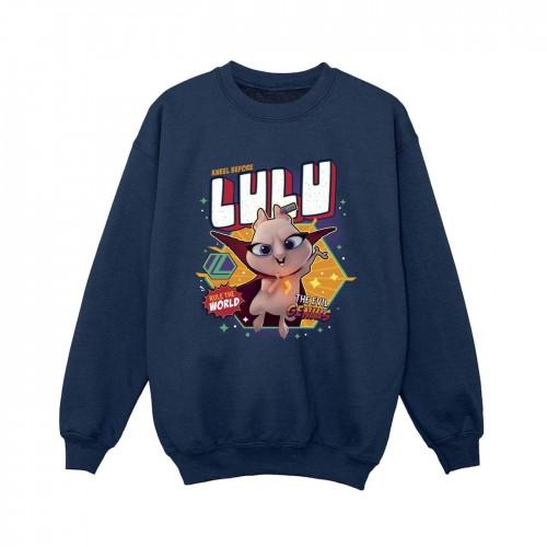 DC Comics Boys DC League Of Super-Pets Lulu Evil Genius Sweatshirt