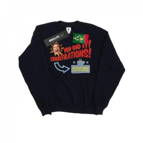 Elf Boys WorldÂ´s Best Coffee Sweatshirt