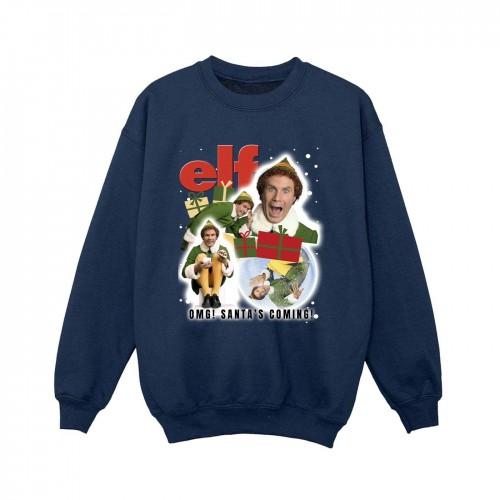 Elf Boys Buddy Collage Sweatshirt