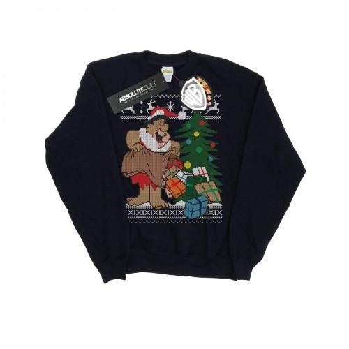 The Flintstones Boys Christmas Fair Isle Sweatshirt