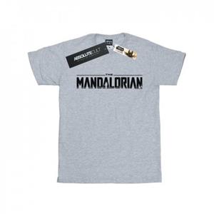 Star Wars Girls The Mandalorian Logo Cotton T-Shirt