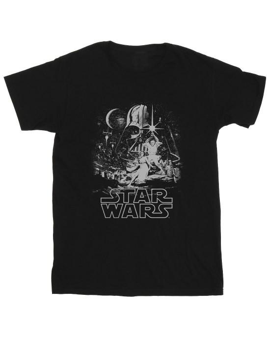 Star Wars Boys New Hope Poster T-Shirt