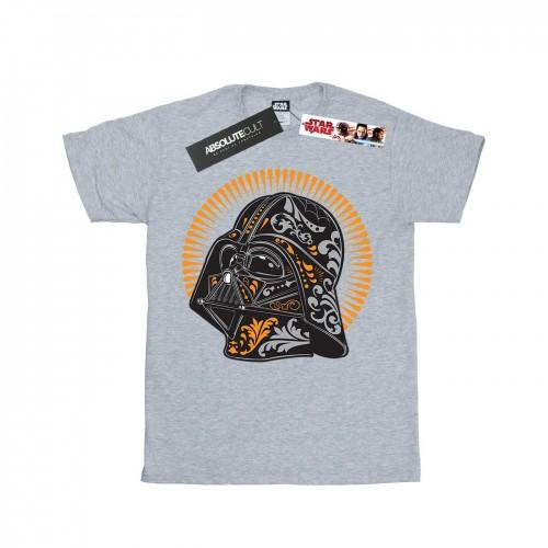 Star Wars Boys Darth Vader Dia De Los Muertos T-Shirt