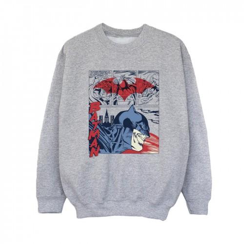 DC Comics Boys Batman Comic Strip Sweatshirt