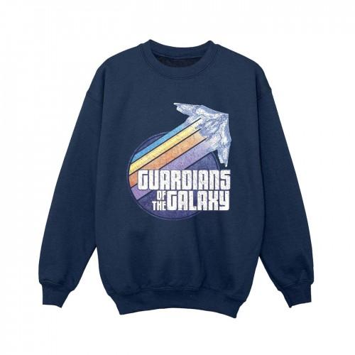 Guardians Of The Galaxy Boys Badge Rocket Sweatshirt