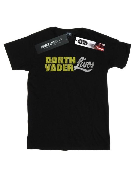 Star Wars jongens Darth Vader leeft logo T-shirt