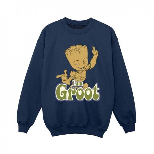 Guardians Of The Galaxy Boys Groot Dancing Sweatshirt