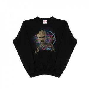 Marvel Boys Guardians Of The Galaxy Neon Groot Sweatshirt