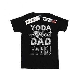 Star Wars Boys Yoda Best Dad T-Shirt