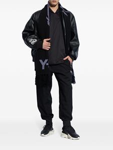 Y-3 Katoenen poloshirt - Zwart