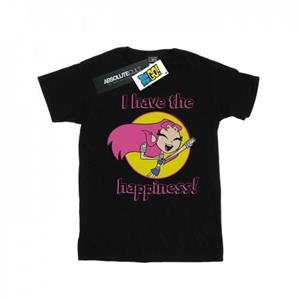 DC Comics Girls Teen Titans Go I Have The Happiness Cotton T-Shirt