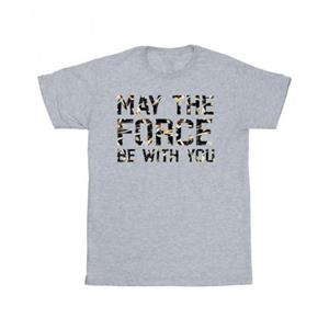 Star Wars Boys May The Force Infill T-Shirt
