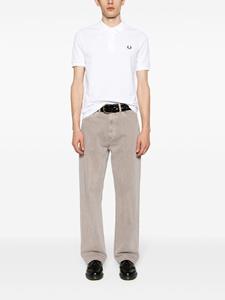 Fred Perry Poloshirt met geborduurd logo - Wit