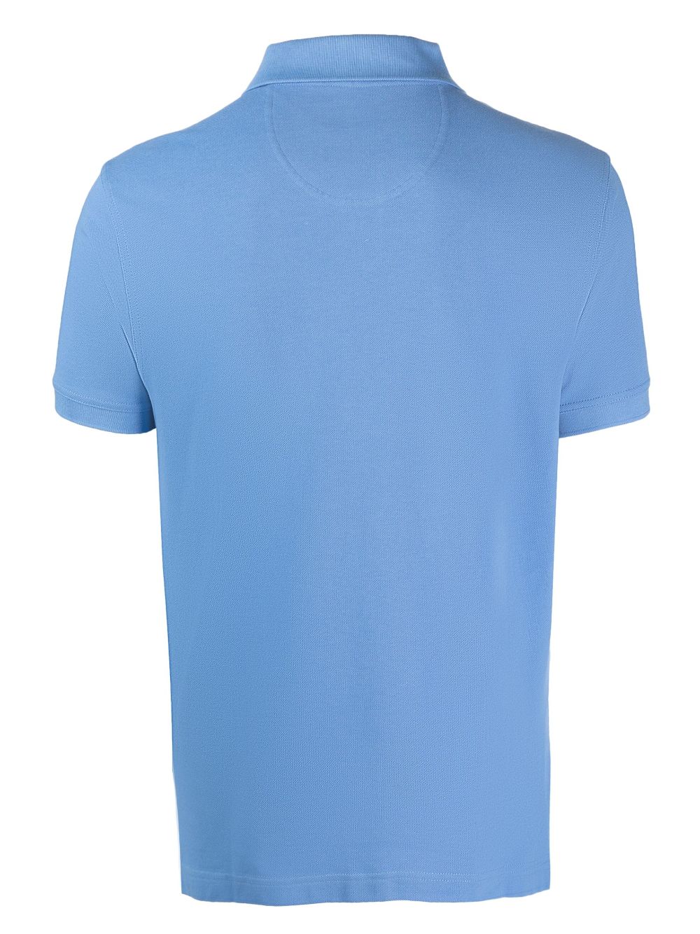 Barbour Poloshirt met geborduurd logo - Blauw