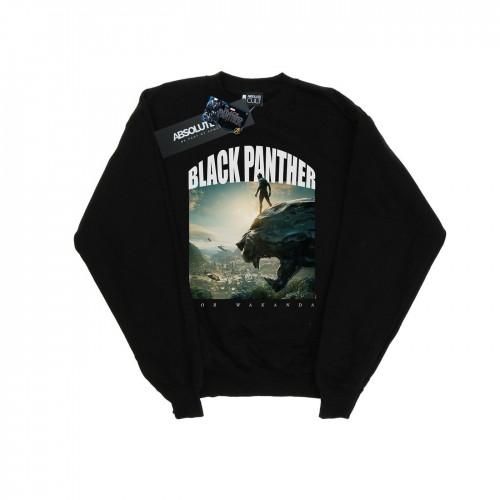 Marvel Boys Black Panther For Wakanda Sweatshirt