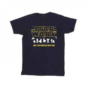 Star Wars jongens silhouetten Force T-shirt