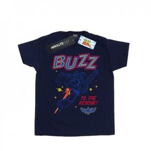 Disney Girls Toy Story 4 Buzz To The Rescue Cotton T-Shirt