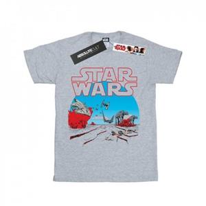 Star Wars Boys The Last Jedi Action Scene T-Shirt