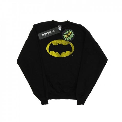 DC Comics Boys Batman TV Series Distressed Logo Sweatshirt