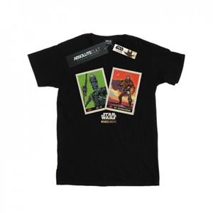 Star Wars Boys The Mandalorian Trading Cards T-Shirt