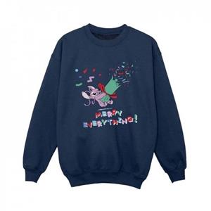 Disney Boys Lilo And Stitch Angel Merry Everything Sweatshirt