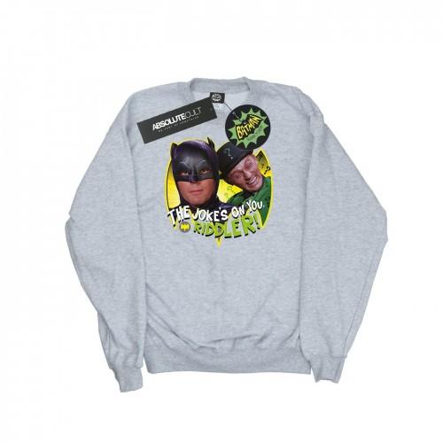DC Comics Boys Batman TV Series The Riddler Joke Sweatshirt