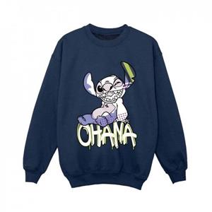 Disney Boys Lilo And Stitch Ohana Graffiti Sweatshirt