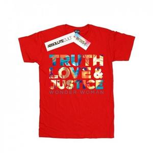 DC Comics Girls Wonder Woman 84 Diana Truth Love Justice Cotton T-Shirt