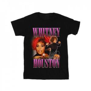 Pertemba FR - Apparel Whitney Houston Girls Signature Homage Cotton T-Shirt