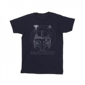 Star Wars Boys The Mandalorian Rings Helm T-shirt